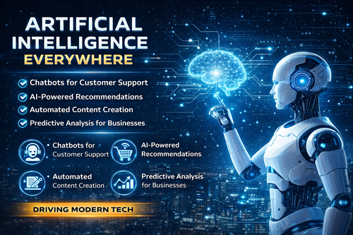 🤖 1. Artificial Intelligence Everywhere