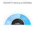 TP-Link Deco XE75 Pro AXE5400 Ultra-Fast WiFi 6E Mesh System 3-Pack