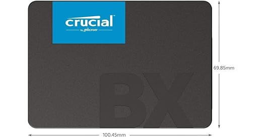 Crucial BX500 500GB 2.5-inch SATA SSD Solid State Drive