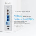 TP-Link BE33000 Deco BE95 Quad-Band Whole Home Mesh WiFi 7 System - 2 Pack