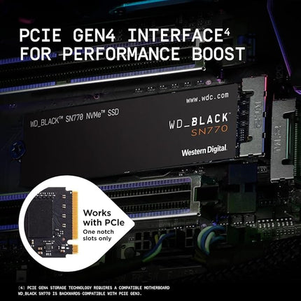 Western Digital Black SN770 2TB NVMe SSD