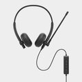 Dell WH125 Wired Headset with Noise-Reducing Boom Microphone
