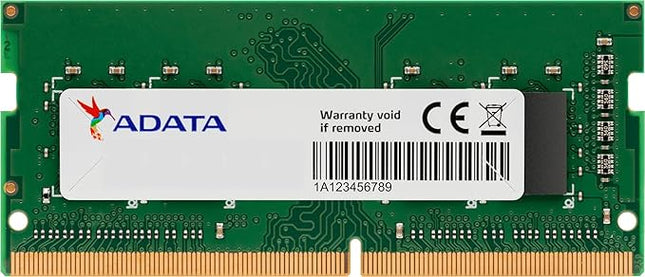 ADATA 16GB DDR4 3200Mhz CL19 SODIMM RAM Memory Module for Laptops - Pull Out