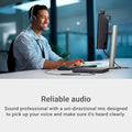 Dell WH125 Wired Headset with Noise-Reducing Boom Microphone