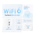 TP-Link Deco X10 AX1500 Whole Home Mesh WiFi 6 System 1-Pack