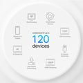 TP-Link Deco X10 AX1500 Whole Home Mesh WiFi 6 System 1-Pack