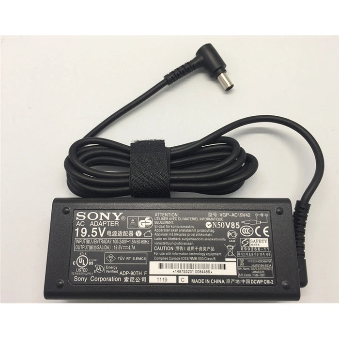 Sony Original OEM 90W 19.5V 4.7A 6.5×4.4mm Pin Laptop Adapter Charger