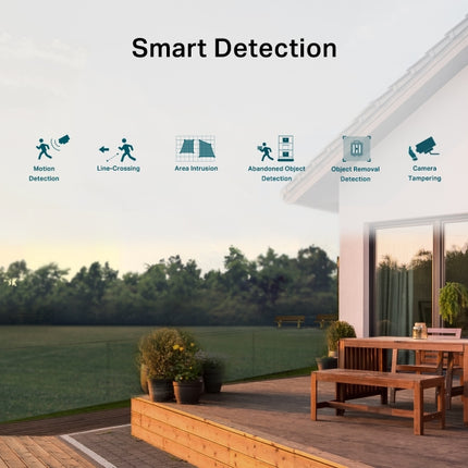 TP-Link VIGI C320I 2MP Outdoor Bullet Network Camera 2.8mm Lens Built-in Microphone