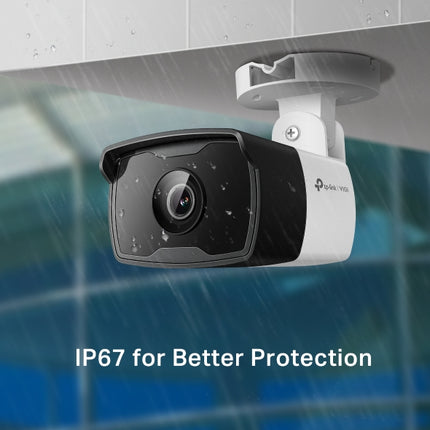 TP-Link VIGI C320I 2MP Outdoor Bullet Network Camera 2.8mm Lens Built-in Microphone