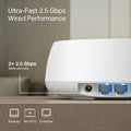 TP-Link Deco BE25 BE5000 Whole Home Mesh WiFi 7 System - 2 Pack