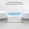 TP-Link Deco BE25 BE5000 Whole Home Mesh WiFi 7 System - 2 Pack